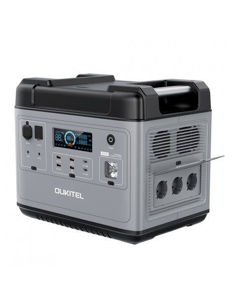 OUKITEL P2001 Ultimate 2000Wh/2000W Stazione di Alimentazione Portatile con Ricarica Super Rapida Spina UE Convenienza