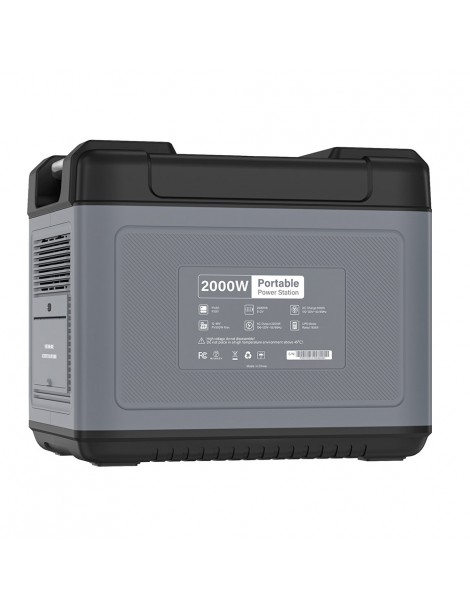 OUKITEL P2001 Ultimate 2000Wh/2000W Stazione di Alimentazione Portatile con Ricarica Super Rapida Spina UE Convenienza