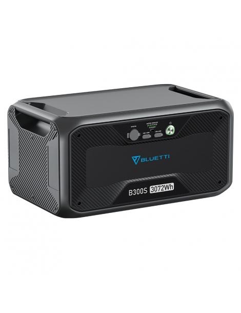BLUETTI B300S 3072Wh Modulo batteria di espansione celle LiFePO4 regolatore di carica MPPT ingresso 1000W 3 uscite Negozio