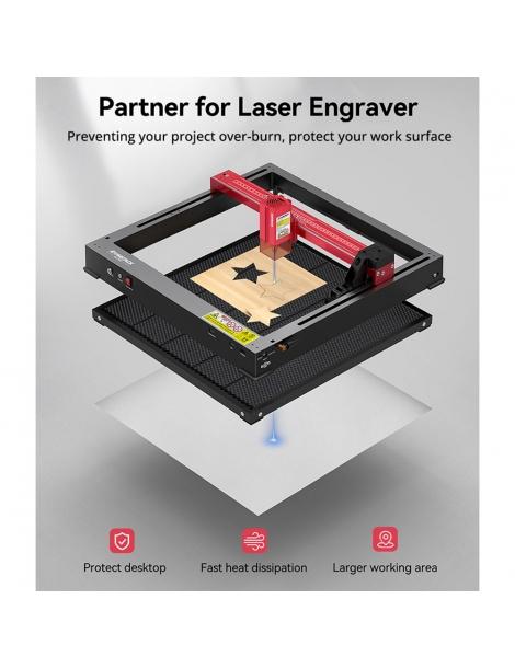ATOMSTACK F4 420x410mm Letto laser Tavolo di lavoro a nido d'ape Nuovo