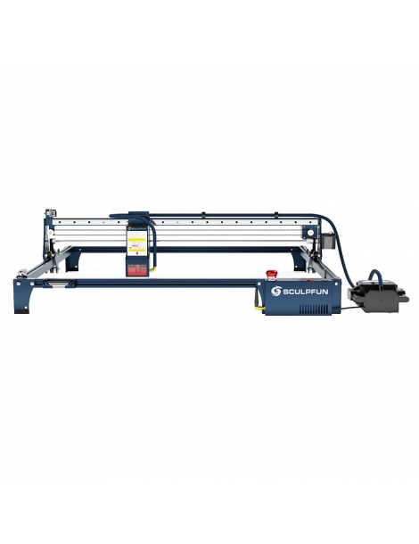 SCULPFUN S30 Ultra 33W Taglierina per incisioni laser Air Assist automatico 0.08x0.10mm Focus laser 600*600mm - EU Plug Pezzi Unici