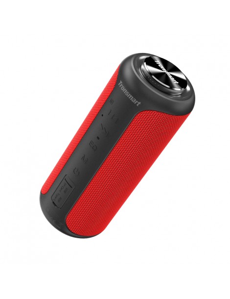 Tronsmart T6 Plus Edizione aggiornata Altoparlante portatile Bluetooth 5.0 con potenza fino a 40W Suono a 360° IPX6 NFC - Rosso Offerta