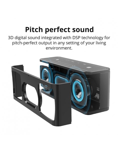 Tronsmart Element Mega SoundPulse™ Altoparlante Bluetooth 5.0 con uscita fino a 40W suono digitale 3D controllo touch - Nero In Saldo