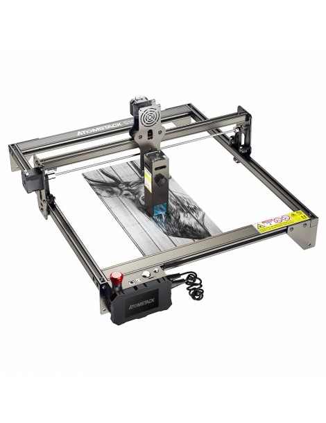 Taglierina per Incisione Laser ATOMSTACK S10 Pro 10W Potenza Macchina 50W Messa a Fuoco Fissa Spot Compresso 0 08x0 06mm Nuova