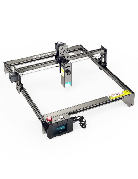 Taglierina per Incisione Laser ATOMSTACK S10 Pro 10W Potenza Macchina 50W Messa a Fuoco Fissa Spot Compresso 0 08x0 06mm Nuova