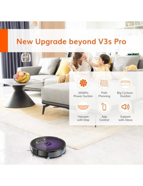 ILIFE V3s Max Robot Aspirapolvere aspirazione 2000Pa pianificazione del percorso con giroscopio Super Saving Price