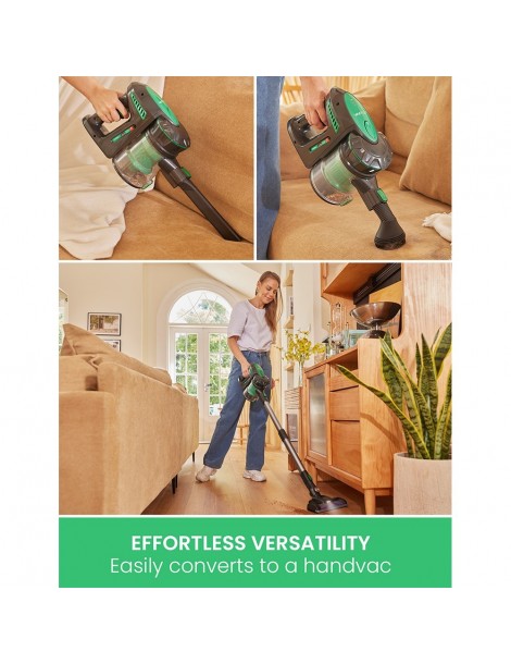Vactidy V8 Handheld Cordless Vacuum Cleaner 20KPa Suction LED Electric Brush Head Detachable Battery 35min Runtime Ultimi due giorni