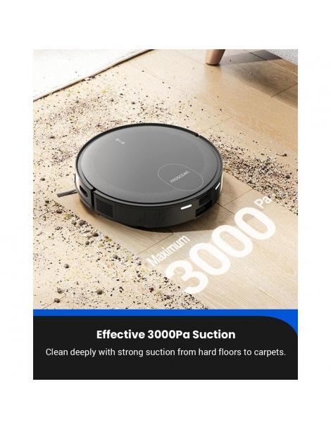 Proscenic X1 Aspirapolvere Robot con Base Auto-vuotante Aspirazione da 3000Pa tampone vibrante vibra 3000 volte al minuto Ultimo giorno