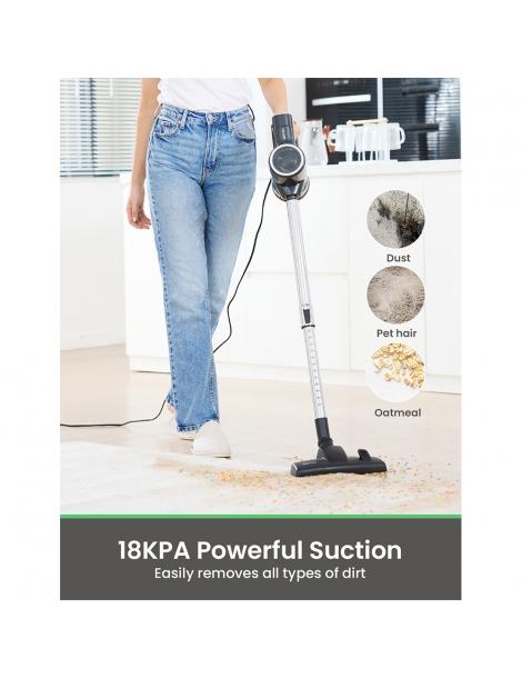 Vactidy C6 Aspirapolvere a filo aspirazione potente da 18kPa contenitore della polvere da 800ml con cavo da 7m Super sconto