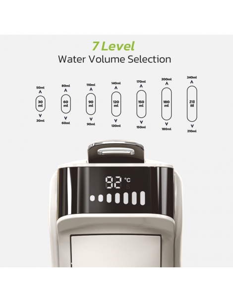 [Prevendita]HiBREW H1B Caffettiera a cialde 6 in 1 estrazione a pressione da 20 bar Officina