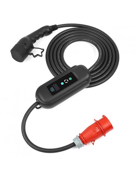 ANDAIIC Caricabatterie EV Caricabatterie portatile per auto elettriche di tipo 2 5m Cavo Soddisfazione Garantita