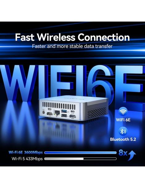 GEEKOM XT13 Pro Mini PC Intel Core i9-13900H 14 Core Max 5.4GHz 32GB RAM 2TB SSD WiFi 6E Bluetooth 5.2 Shopping Online