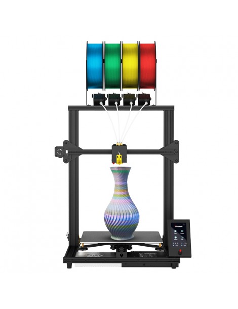 Zonestar Z8PM4 Pro Stampante 3D 4 Titan Extruders miscelazione colore 4 in1 out livellamento automatico 300 * 300 * 400 mm Prezzo Ridotto