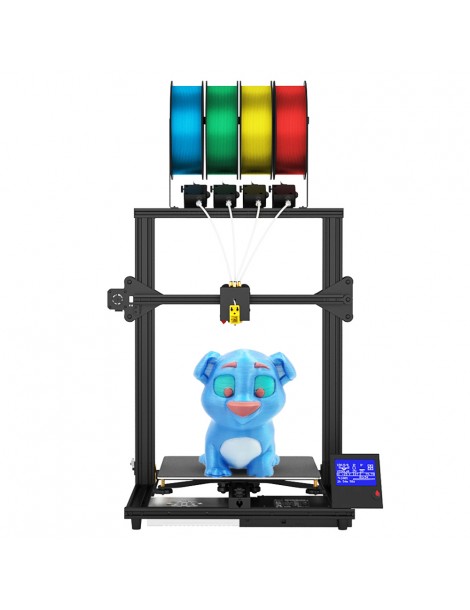 Zonestar Z8PM4 Pro Stampante 3D 4 Titan Extruders miscelazione colore 4 in1 out livellamento automatico 300 * 300 * 400 mm Prezzo Ridotto