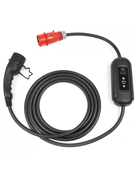 ANDAIIC EV Charger Portable electric car charger Type 2 IEC62196 Mode 2 Adjustable current 10m cable Presa