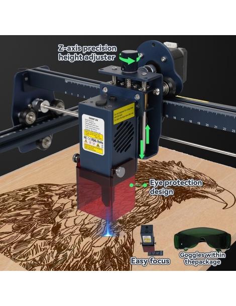 DIMIFUN DM6 B12 12W Macchina per incisione laser protezione degli occhi precisione 0 01 mm spot 0 06 mm Economico
