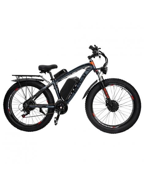 GUNAI GN88 Mountain Bike Elettrica Pneumatici Grassi 26*4.0in Motori 1000W*2 Batteria 48V 22Ah Saldi