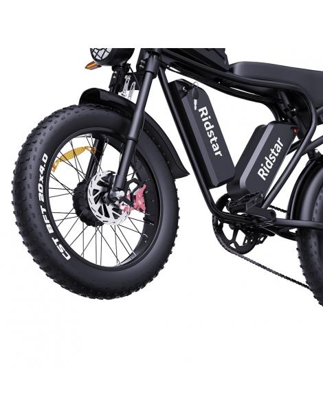 Ridstar Q20 Pro Off-road bicicletta elettrica doppia 1000W motore 52V 20AH doppia batteria Vendita Calda