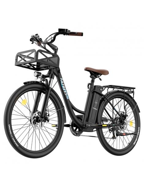 Fafrees F26 Lasting Bicicletta elettrica motore da 250W batteria da 36V 20.3Ah pneumatici da 26*1.95'' - Nero Prezzo di fabbrica
