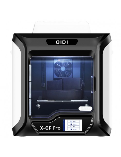 QIDI TECH X-CF Pro Stampante 3D In Nylon e Fibra Di Carbonio Livellamento Automatico Doppio Asse Z Driver TMC2209 Grande vendita