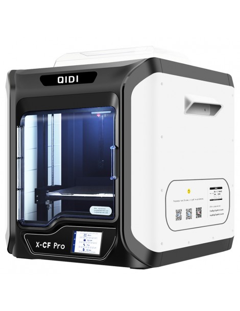 QIDI TECH X-CF Pro Stampante 3D In Nylon e Fibra Di Carbonio Livellamento Automatico Doppio Asse Z Driver TMC2209 Grande vendita