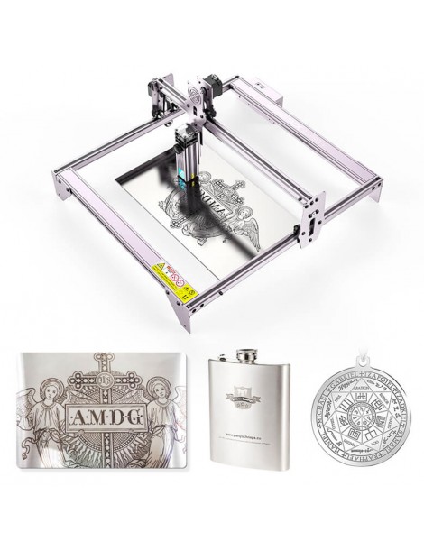 Atomstack A5 PRO+ Macchina per l'incisione laser Potenza laser 40W Fuoco fisso Spot compresso 410x400mm Flash Sale