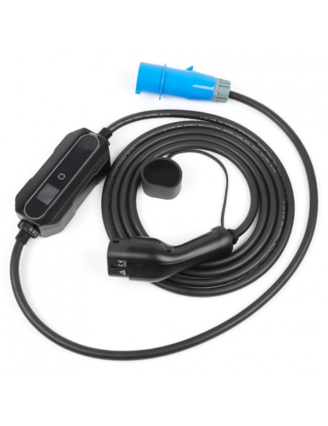 ANDAIIC Caricatore EV Caricatore portatile per auto elettriche Tipo 2 IEC62196 Modalità 2 10/16/20/24/32A Corrente - UE Offerta per la Festa della Mamma
