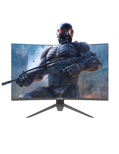 KTC H27S17 Monitor da gioco 27 pollici 2560x1440 QHD 180Hz HVA Curvo 1500R 1ms Tempo di risposta Standard di montaggio Vesa Vendita calda