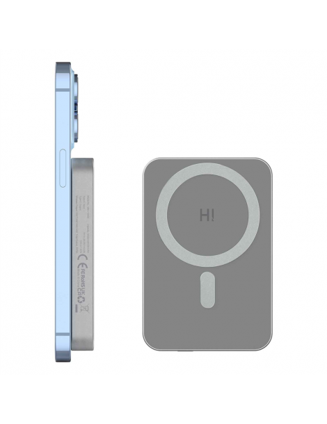 HINOVO MB1-10000 10000mAh Power Bank Wireless Magnetico in Metallo Batteria Mag-Safe per iPhone 14/13/12 Online Outlet