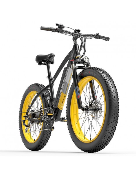 LANKELEISI XC4000 26*4.0 Inch Fat Tires Bicicletta elettrica autonomia massima 120KM velocità massima 40 km/h - motore 1000W Offerte esclusive