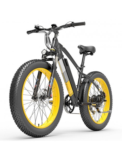 LANKELEISI XC4000 26*4.0 Inch Fat Tires Bicicletta elettrica autonomia massima 120KM velocità massima 40 km/h - motore 1000W Offerte esclusive
