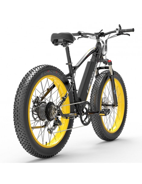 LANKELEISI XC4000 26*4.0 Inch Fat Tires Bicicletta elettrica autonomia massima 120KM velocità massima 40 km/h - motore 1000W Offerte esclusive