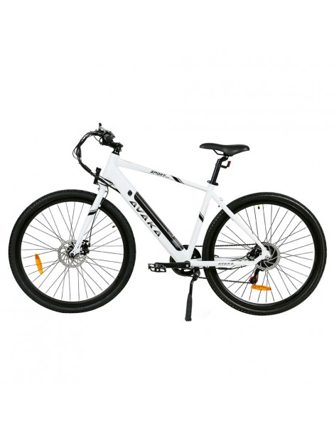 Bicicletta elettrica AVAKA R3 motore 36V 350W batteria 12 5Ah velocità massima 32km/h autonomia 70km - Bianco Lightning offer