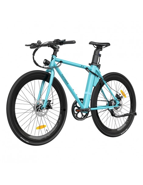 FAFREES F1 700C*28C Pneumatici da Strada Bici Elettrica - 250W Motore Brushless & Batteria 36V 8.7Ah - Blu Prezzo basso
