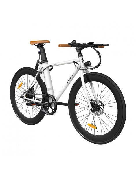 FAFREES F1 700C*28C Pneumatici da Strada Bici Elettrica - 250W Motore Brushless & Batteria 36V 8.7Ah - Bianco Offerta settimanale