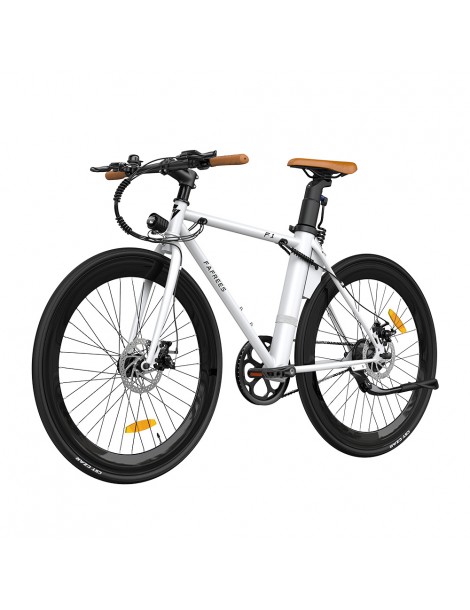 FAFREES F1 700C*28C Pneumatici da Strada Bici Elettrica - 250W Motore Brushless & Batteria 36V 8.7Ah - Bianco Offerta settimanale