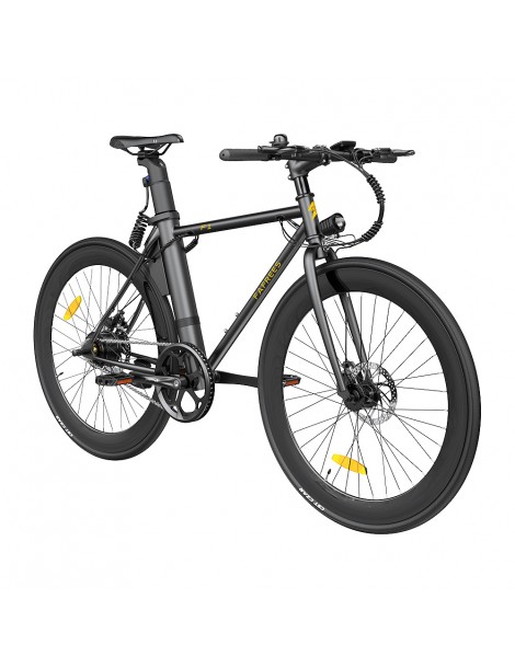 FAFREES F1 700C*28C Pneumatici da Strada Bici Elettrica - 250W Motore Brushless & Batteria 36V 8.7Ah - Nero Ritorno libero