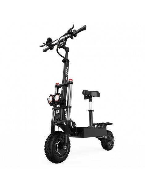 OOTD D88 Scooter Elettrico Pieghevole con Pneumatici Off-Road da 11 pollici - Doppio Motore 2800W*2 e Batteria 60V 38Ah ACQUISTA ORA