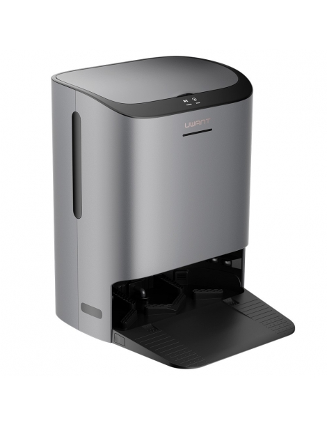 UWANT U200 5000Pa Robot aspirapolvere auto-asciugatura auto-pulizia auto-svuotamento serbatoio dell'acqua da 4L - Grigio Sostegno trimestrale
