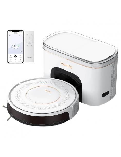 Verefa V60 Pro 3200Pa Robot Aspirapolvere auto svuotante basso rumore Solo un giorno rimasto
