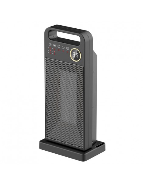 HQ-YND-2000D Riscaldatore elettrico verticale da tavolo da 2000W riscaldatore spaziale in ceramica PTC rotazione di 60 gradi 2025