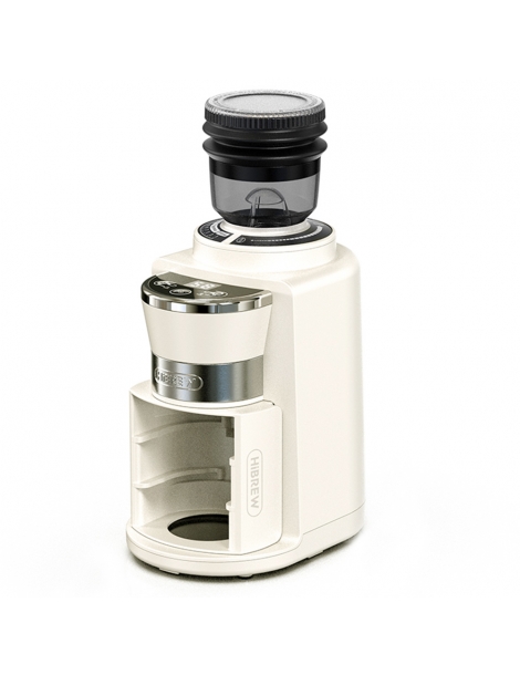 HiBREW G3A Macinacaffè bava conica da 40 mm soffiatore d'aria scala a 31 rapporti funzione di memoria e antistatica - Beige In Linea
