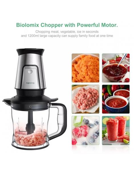 BioloMix TB23M Robot da cucina multifunzione 3 in 1 spremiagrumi portatile da 700W materiale plastico per alimenti Nuovo