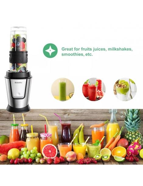 BioloMix TB23M Robot da cucina multifunzione 3 in 1 spremiagrumi portatile da 700W materiale plastico per alimenti Nuovo