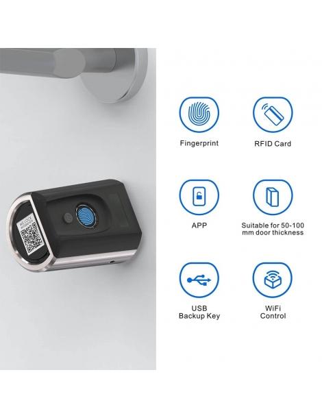 WELOCK TouchEBL41 Blocco porta intelligente con impronte digitali Consegna Veloce