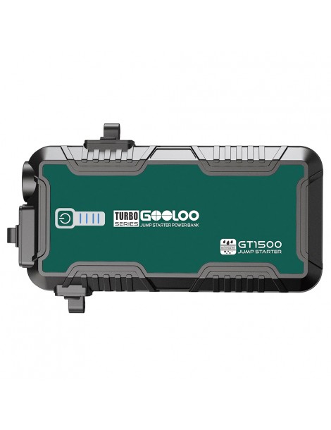 GOOLOO GT1500 avviatore di emergenza avviamento auto con picco di 1500A alimentatore portatile impermeabile da 12 V Prezzo Ridotto