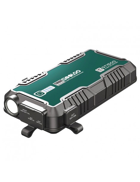 GOOLOO GT1500 avviatore di emergenza avviamento auto con picco di 1500A alimentatore portatile impermeabile da 12 V Prezzo Ridotto