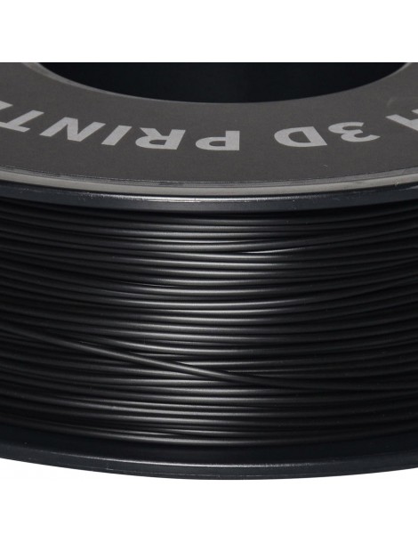 Filamento PETG Geeetech per stampante 3D tolleranza 1 75 mm /- 0 03 mm Bobina da 1 kg (2 2 libbre) - Nero Outlet
