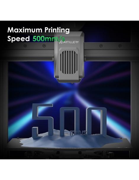 Artillery Sidewinder X4 Pro Stampante 3D 240*240*260 mm velocità di stampa 500 mm/s guida lineare asse X Y - Nero Vendite Flash