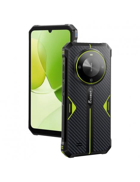 FOSSiBOT F105 Smartphone robusto schermo HD+ da 6 745 pollici batteria da 10300mAh 4GB RAM+64GB ROM - Verde Moda